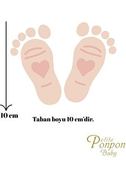 Kız Bebek Fiyonk Detay Parlak Incili 0-6 Ay Arası 10CM Hediyelik Patik Lüx Cırtcıtlı