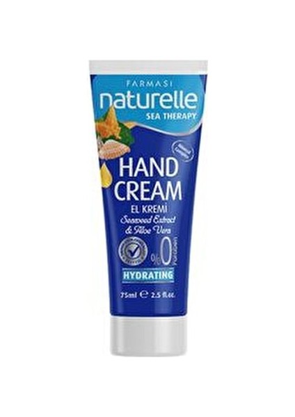 Deniz Terapi Nemlendirici El Kremi 25 ml Hızlı Emilim Özelliği ile Derin Nemlendirme