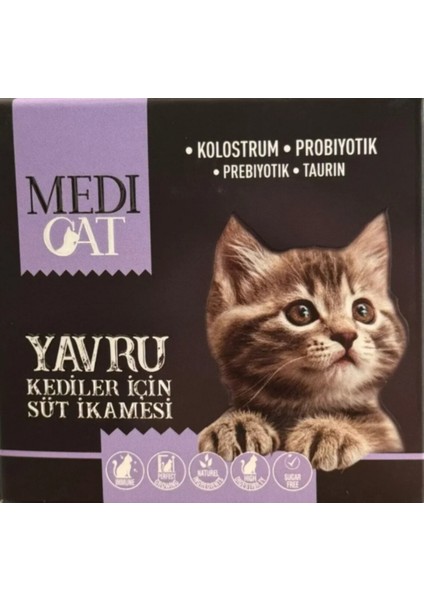 Medi Cat Yavru Kedi Süt Tozu 200GR