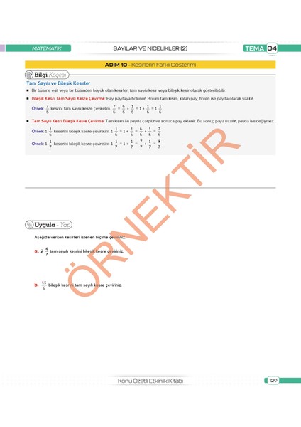 5. Sınıf Tüm Dersler Konu Özetli Yazılı Hazırlık Seti 1 ve 2. Dönem fırsatları