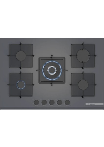 Gri 3 Lü Ankastre Set 369 ( HJG852YN0T - PNQ7B9P30O - DWK67PJ70T ) 75CM Wok Bek Ocak - 3D Fry Hava ile Kızartma - Pişirme Matı ile modelleri