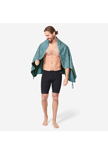 Nabaiji Mikrofiber Havlu - L - Baskılı - 80 x 130 cm fiyatları