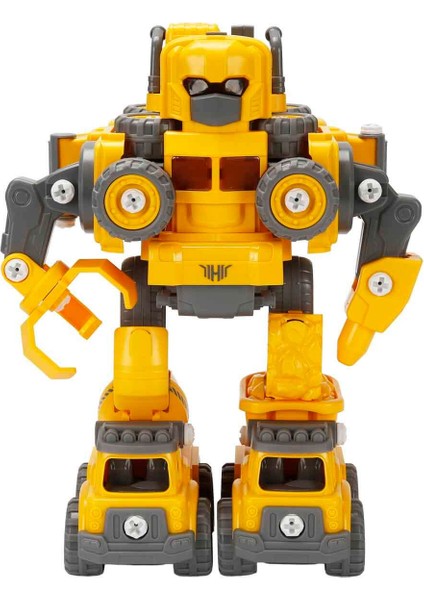5in1 Zapp Toys Sesli ve Işıklı Sök Tak Robot - Sarı fiyatları