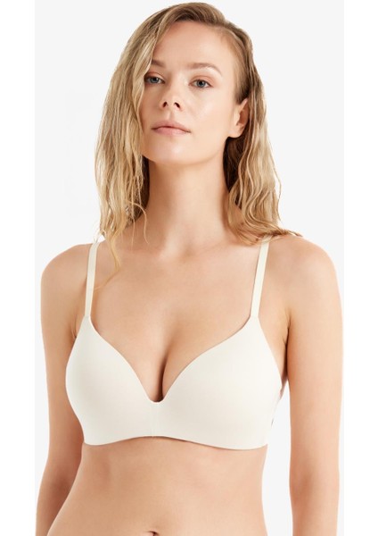 Kadın Balensiz Lazer Kesim Iz Yapmayan Ten Sütyen C5T6N6O1