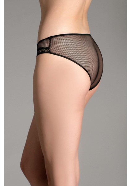 Kadın Dantelli Siyah Slip Külot 363019 modelleri