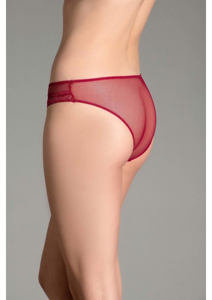 Kadın Dantelli Transparan Fuşya Slip Külot C9T1N0O3363 modelleri