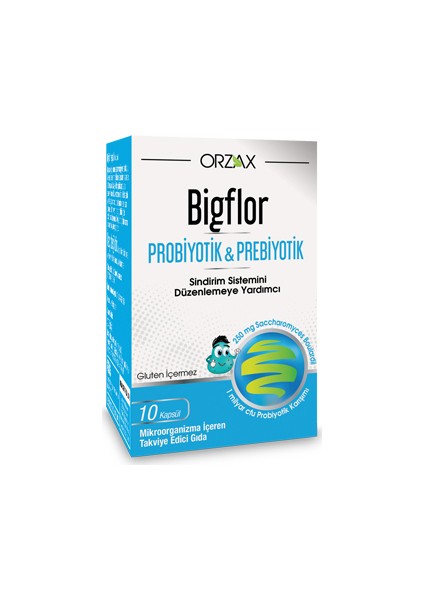 Bigflor Probiyotik 10 Kapsül