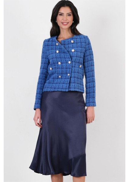 Clorinda Bel Lastikli Etek Lacivert modelleri