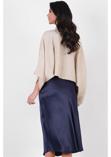 Clorinda Bel Lastikli Etek Lacivert indirimleri