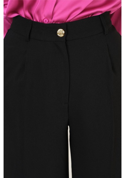 Peters Bel Kuşaklı Dar Paça Pantolon Siyah fiyatları