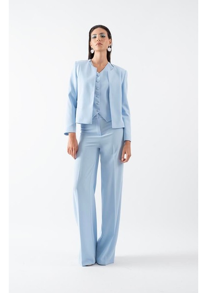 Diamante Rahat Kesim Bol Paça Pantolon Mavi fiyatları