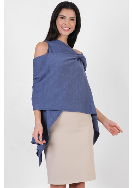 Feliciana Geniş Kesim Triko Indigo modelleri