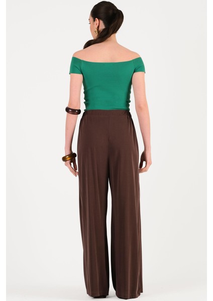 Laurentina Kayık Yaka Triko Yeşil modelleri