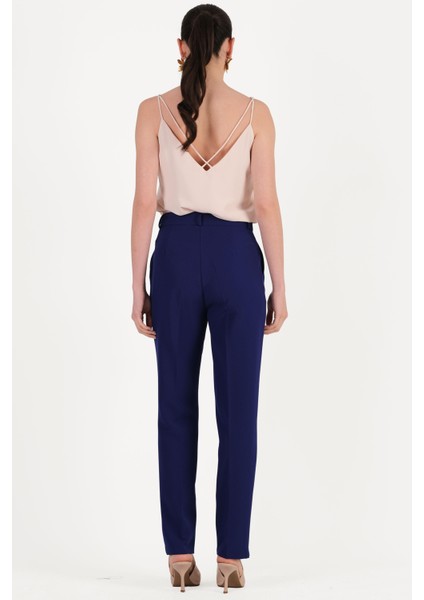 Incoronato Klasik Krep Pantolon Saks modelleri