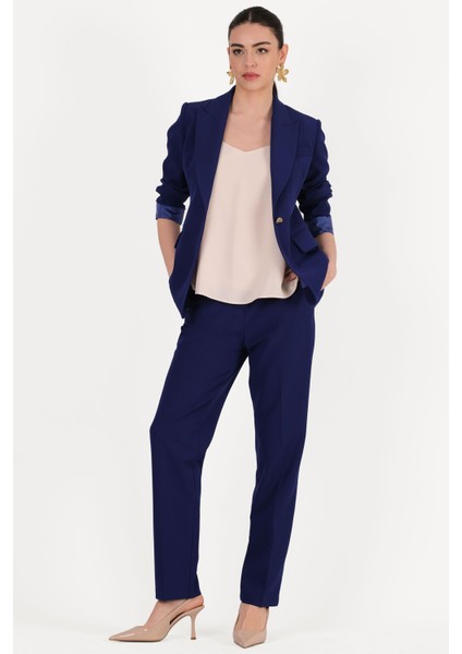 Incoronato Klasik Krep Pantolon Saks fırsatları