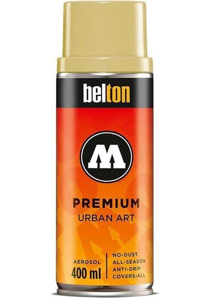 Belton Premium Sprey Boya 400 Ml. 182 Mustard