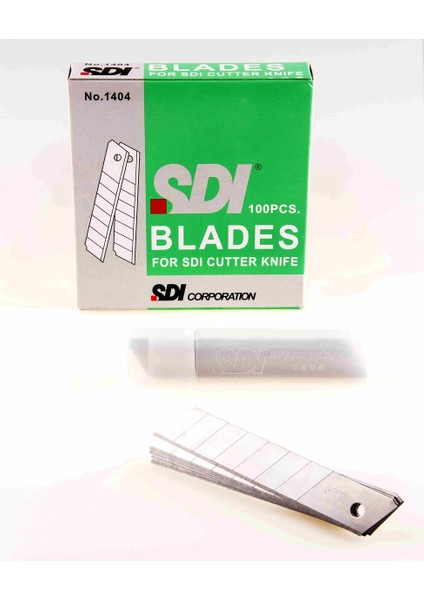 Sdı Geniş Maket Bıçağı Yedeği 18 mm 10'lu Paket