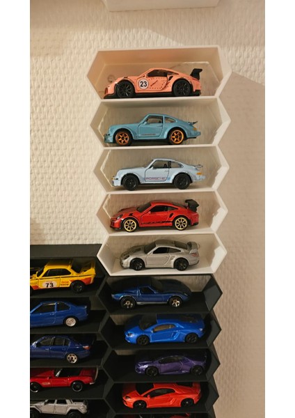 Oyuncak Araba Rafı Uyumlu 5 Arabalık