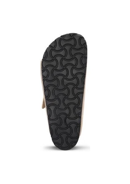 Unisex Tokalı Yazlık Plaj Terliği Düz Desenli Konforlu Yürüyüş İçin Uygun