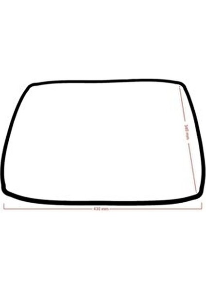 Fırın Kapak Contası 44X34 cm