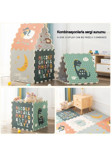 Xpe Eklemeli Kalınlaştırılmış Bebek Kokusuz Tırmalama Matı (Yurt Dışından) modelleri
