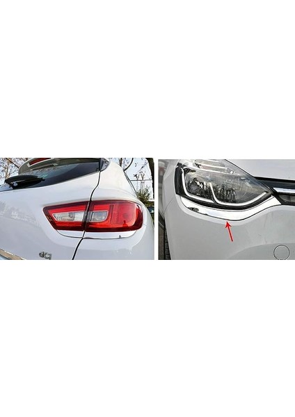Renault Clio-4 Yan Kapı Çıtası 4 Prç. P.çelik (2023-2018 Model Yılları ile Uyumludur