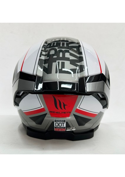Thunder 4 Sv Freeway Şefaf Vizörlü Kask Parlak Renk - Iç Güneş Vizörlü