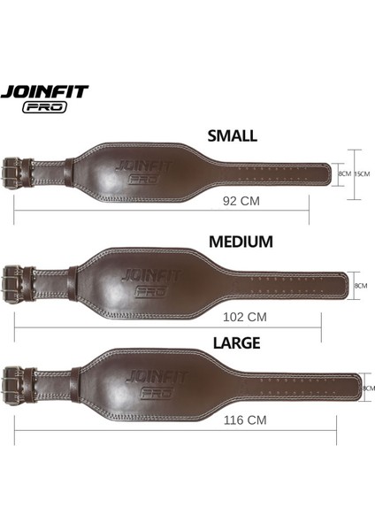 Joınfıt Pro Ağırlık Kemeri Medium (102 cm)- Profesyonel Fitness & Vücut Geliştirme Bel Kemeri indirimleri