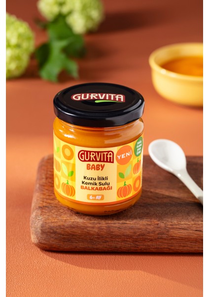 Baby Kuzu Ilikli Kemik Sulu Karışık Paket 165 gr 6'lı