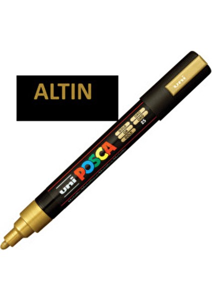 Posca Altın Marker Pc-5m (1.8-2.5mm) Poska PC5M Pc - 5m