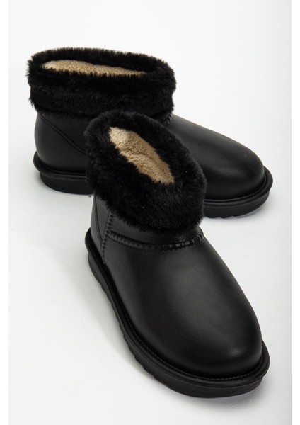 Su Geçirmez Içi Komple Kürklü Anne Kız Ev Botu Ug