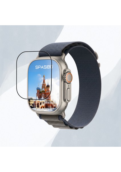 Apple Watch Ultra Shock Absorber Ekran Koruyucu | 49MM