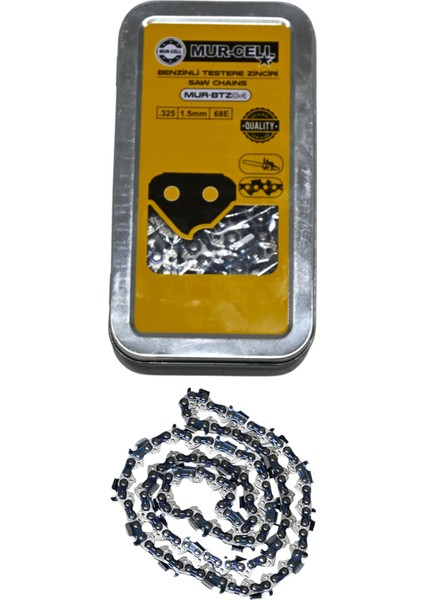 3/25 1.5mm 34 Diş Kaliteli Zincir