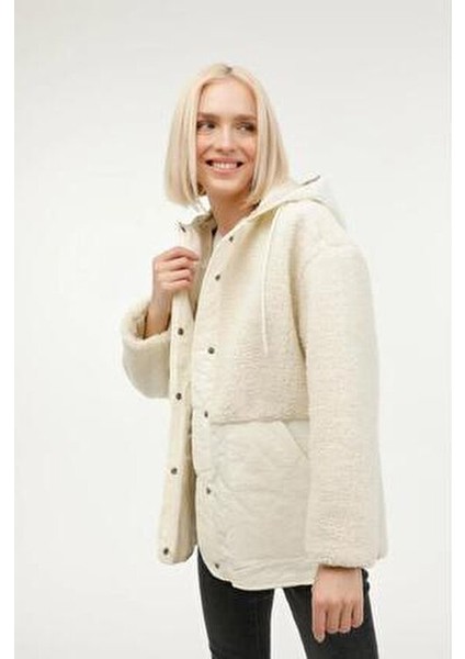 Hannah Teddy Jac Ekru Kadın Mont 6CT2008 101398899