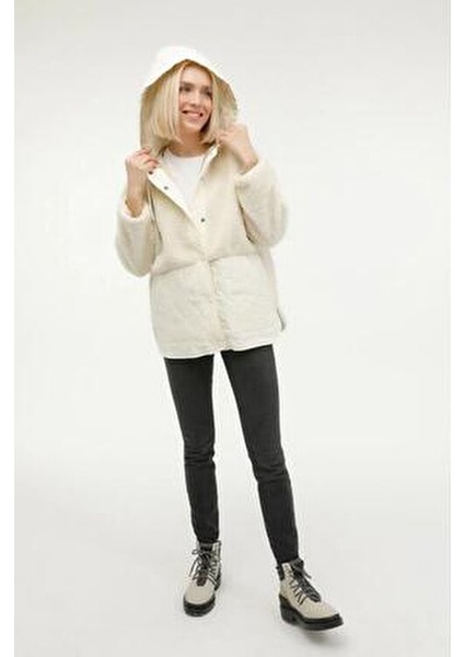 Hannah Teddy Jac Ekru Kadın Mont 6CT2008 101398899 indirimleri