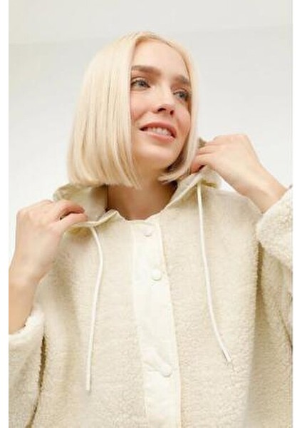 Hannah Teddy Jac Ekru Kadın Mont 6CT2008 101398899