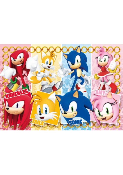60 Parça Maxi Supercolor Puzzle: Sonic The Hedgehog fiyatları