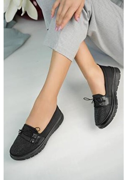 Kadın 4 Nokta Ortopedik Terletmez Kaymaz Anatomik Taban Ayakkabı