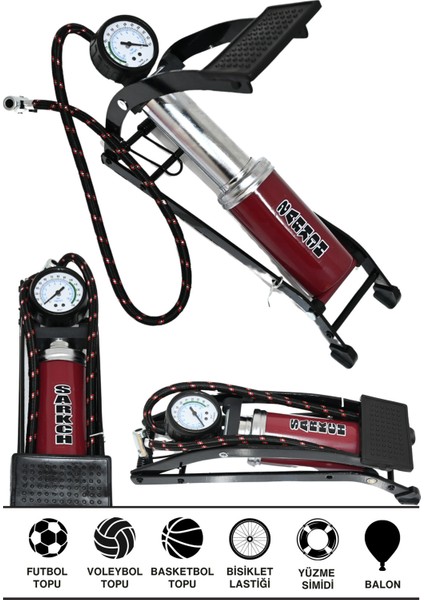 Sarkch MUR-AP002 Ayak Pompası Kalın Piston