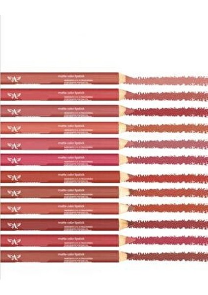 12'li Jumbo Dudak Kalemi Kalemtraşlı Set fırsatları