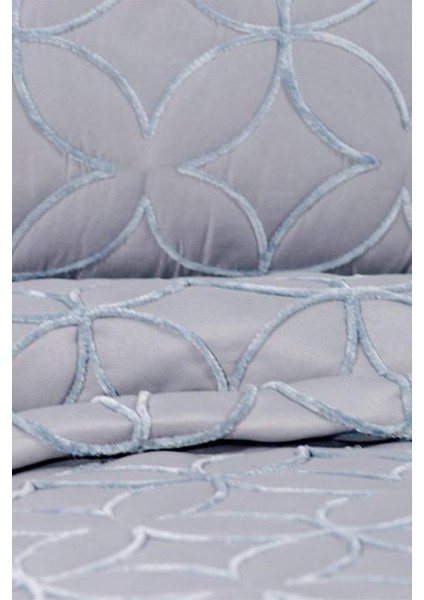 Parolin Çift Kişilik Kapitoneli Yatak Örtüsü Gri fırsatları