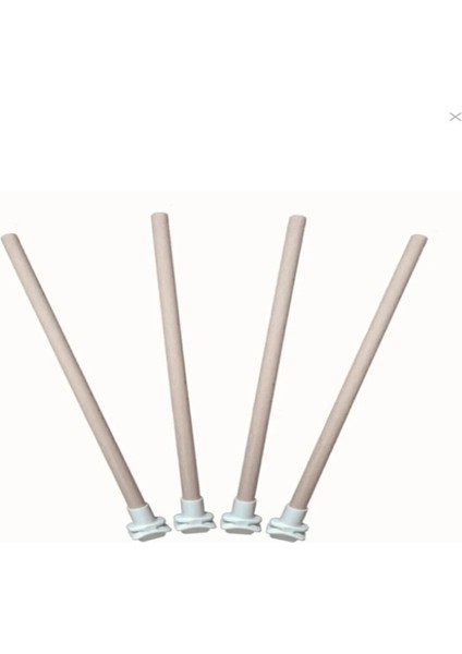 Plastik Başlıklı 30 cm Gürgen Kafes Tüneği 4 Adet fiyatları