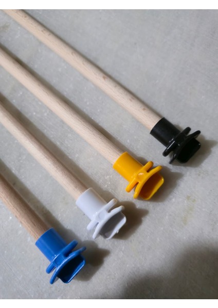 Plastik Başlıklı 30 cm Gürgen Kafes Tüneği 4 Adet modelleri