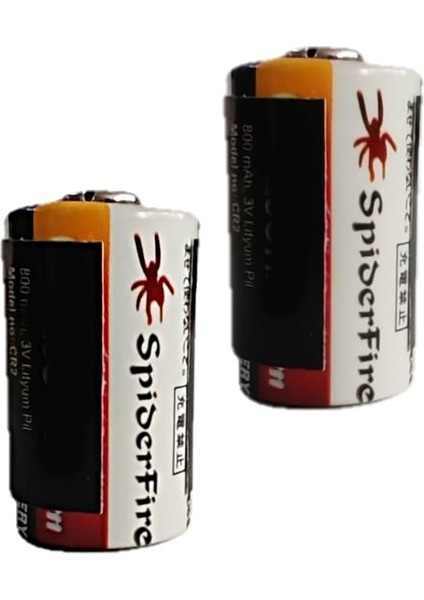 2 Adet Cr2 3 Volt Lityum Pil