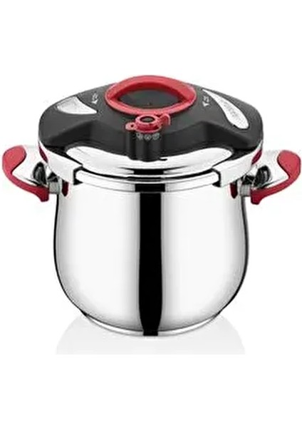 Çelik Pratik Düdüklü Tencere 8 Lt.