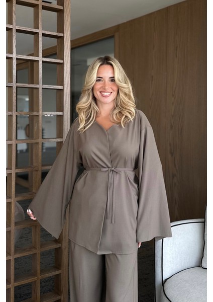 Vizon Ipli Kimono Takım - 8864 fiyatları