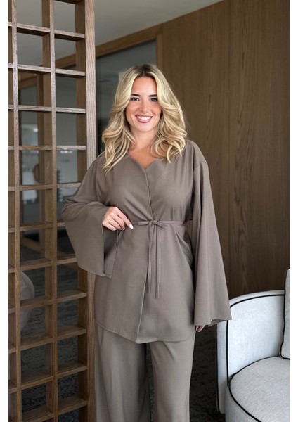 Vizon Ipli Kimono Takım - 8864 fırsatları