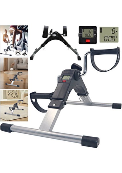 El Ayak Mini Kondüsyon Bisikleti Dijital Göstergeli Katlanabilir fiyatları