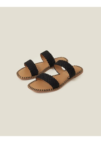 Suede Bantlı Sandalet Siyah 39 modelleri