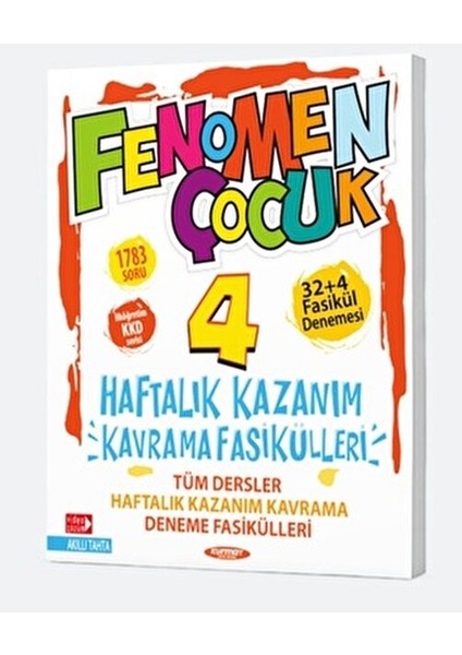 Fenomen Çocuk Kkf 4. Sınıf Tüm Dersler Haftalık Kazanım Kavrama Fasikülleri Güncel Basım fiyatları